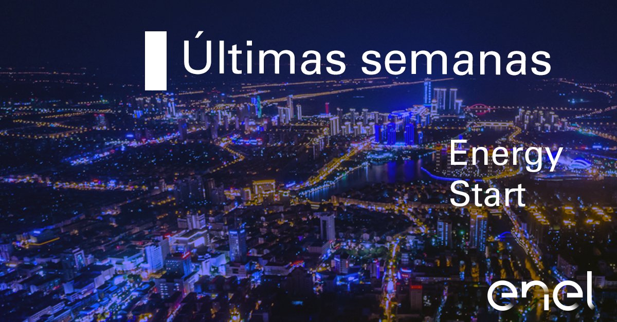 EnelBrasil's tweet photo. Em algumas semanas encerraremos as inscrições para o energy start. Se inscreva! Acesse https://t.co/VtwmScRndr #EnergyStart #Startups https://t.co/QFfSXI2RVm