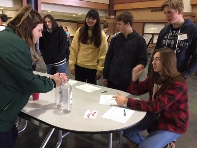 AnnCollins1516's tweet photo. We had a great time at New Student Group playing Minute to Win It games! @isd719 , @DrBezek @DrTStaloch #WeArePLSAS https://t.co/loJn431EnP