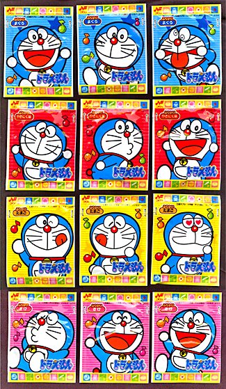 春巻き ついっぷるフォトサルベージ6 ニチフリの ドラえもんふりかけ 11年秋ごろのおまけのシールとパッケージ 売っているお店も少なくて揃わなかったです 商品自体は現在も発売中