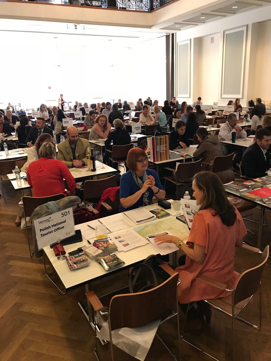 PolandtravelUS's tweet photo. Polish National Tourist Office participated in #VEMEX2017 in Los Angeles and currently is attending #VEMEX event in New  York City. https://t.co/GLKW3hmVwZ