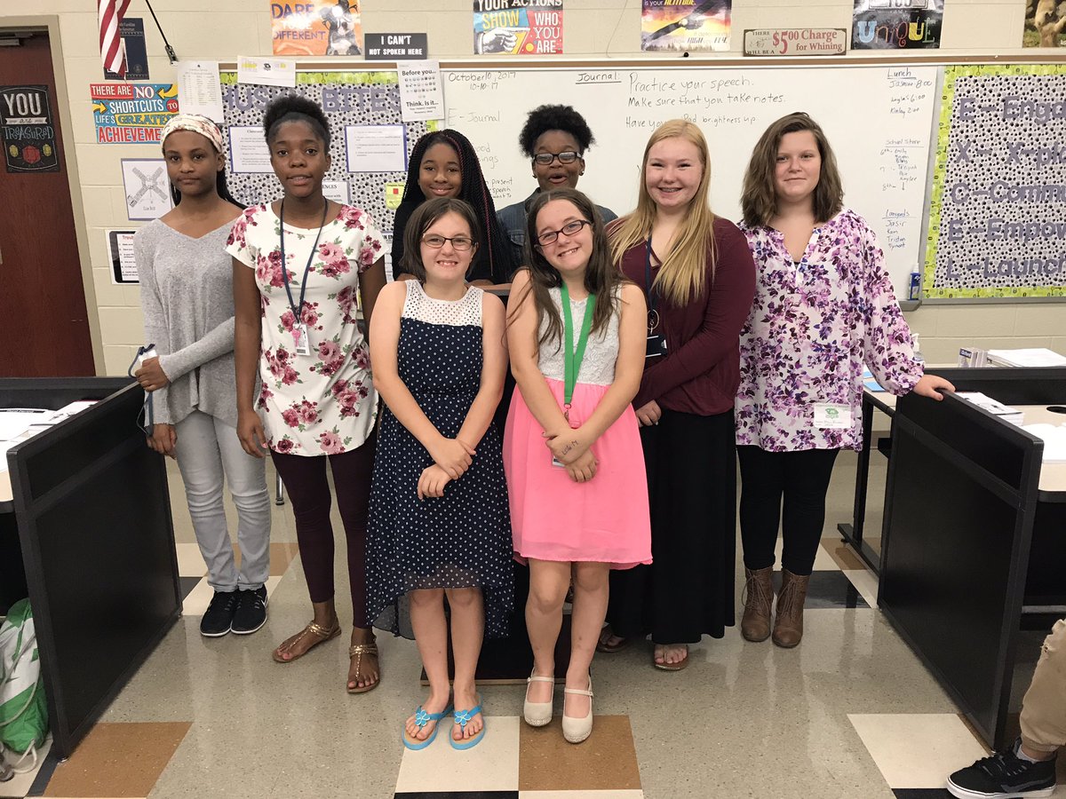 CoachK_TL_CSMS's tweet image. 7th Grade @CSMS_Huskies Teen Leadership Class gave speeches on Tues: &quot;A Goal I Want To Reach Before H.S. and Two Ways That I Can Reach It&quot;