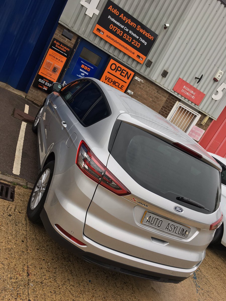 AutoAsylumWilts's tweet photo. 67 Plate Ford Smax from @Allenfordwest in for #windowtints we fitted 18% Dark Smoke Premium #windowfilm #privacyfilm #fordsmax #ford #tinted https://t.co/FAGpmcIN23