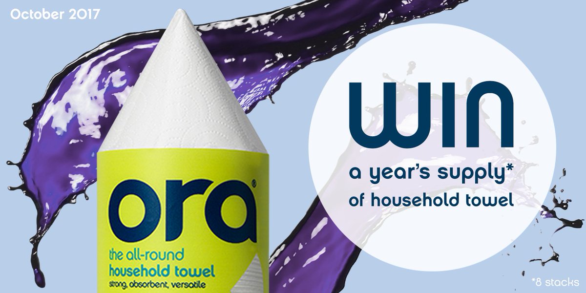 Ora_Home's tweet photo. FOLLOW &amp; RT to enter our #Competition...

You could #WIN a YEAR's SUPPLY of Ora!

#FreebieFriday #Prize https://t.co/sl5KXRao1S