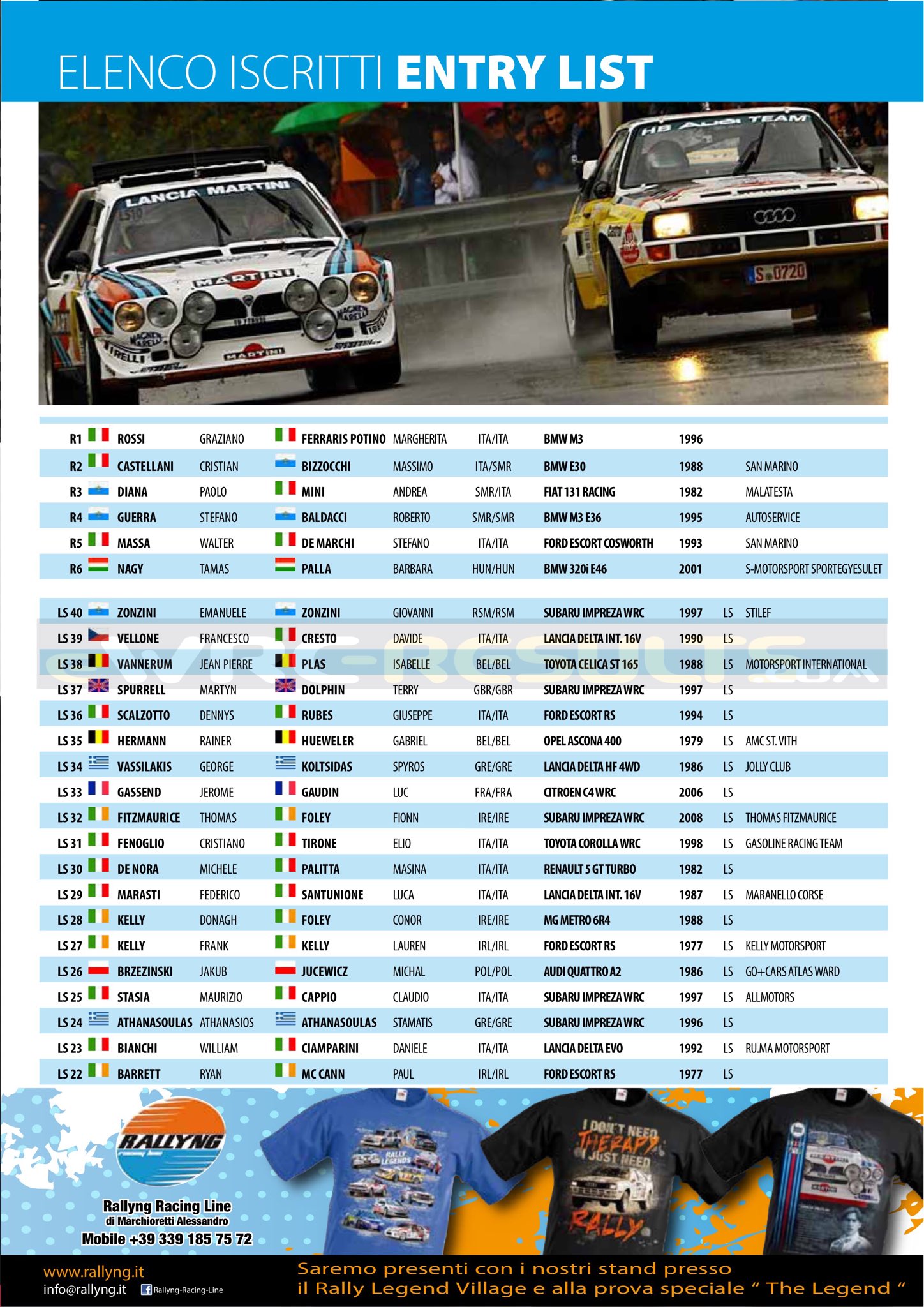 15º RallyLegend Repubblica di San Marino [19-22 Octubre] DMBy8CnXUAAcWLr