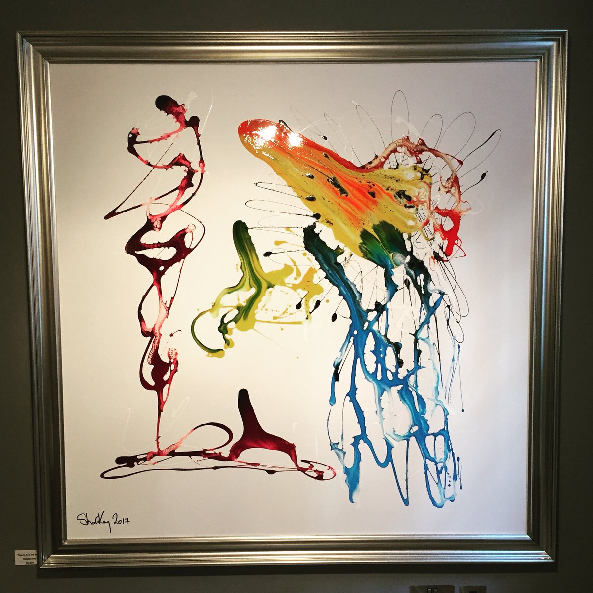 SharkeyArtist's tweet photo. “Beauty &amp; The Beast” by Irish Artist Kevin Sharkey currently showing at The Basement Gallery Dublin. 125,000k https://t.co/UJWV6FuDaI