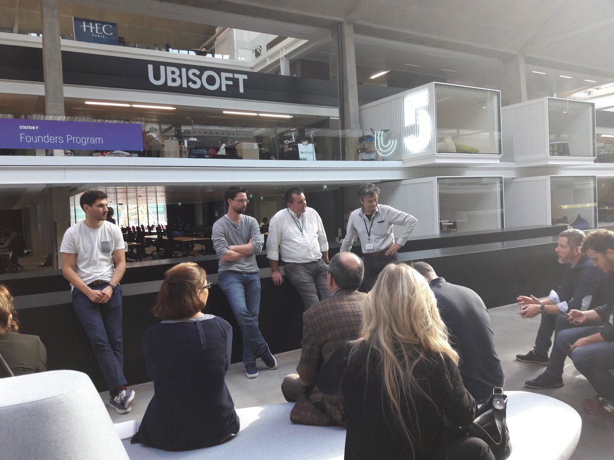 stl_spirau's tweet photo. @pepite_lr retrouve les incubateurs de l enseignement supérieur #StationF #fun #brainstorming #inspiration https://t.co/hXSFOWPvNS