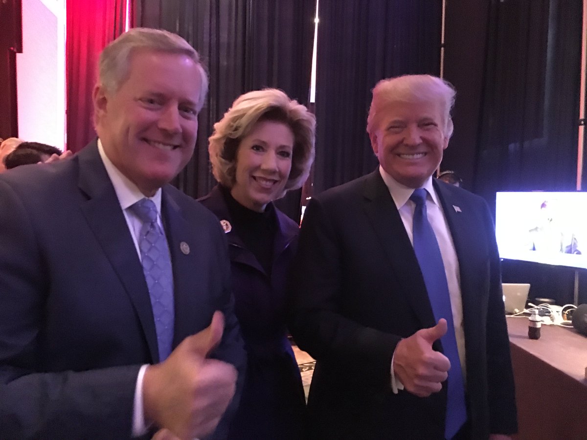 MarkMeadows's tweet photo. Great to see you at #VVS17 with @FRCdc, Mr. President! @realDonaldTrump https://t.co/HG4IQzR2IY