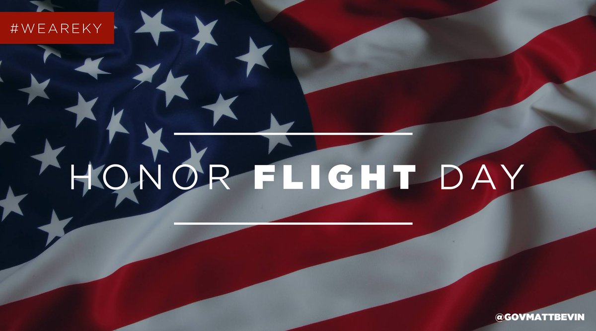 Want to honor a vet this weekend? Honor flights will land in both Louisville &amp; Lex tomorrow evening. More info: bit.ly/2g9CGhN