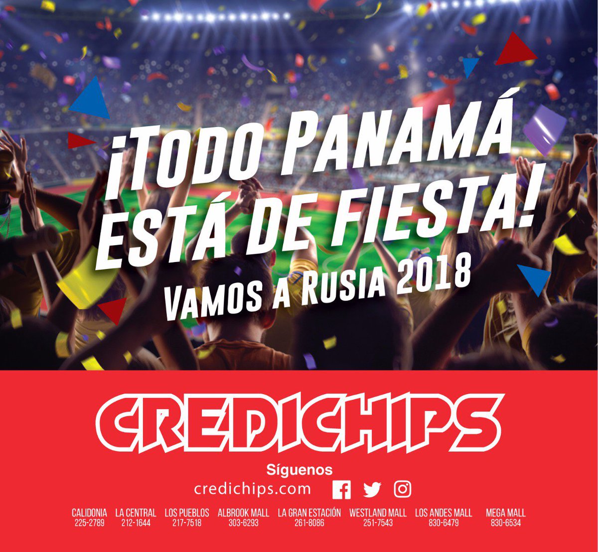 Credichips's tweet image. Y seguimos celebrando!!! #Rusia2018 #FIFA18