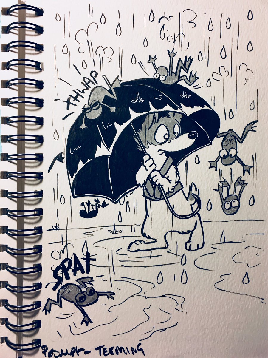 AnnimatedDragon's tweet photo. Inktober 2017 Day 13
#inktober2017 prompt: teeming. Inks- zebra brush pen &amp; gray faber castel. Theme:Lucy. https://t.co/xYXIJRKZ93