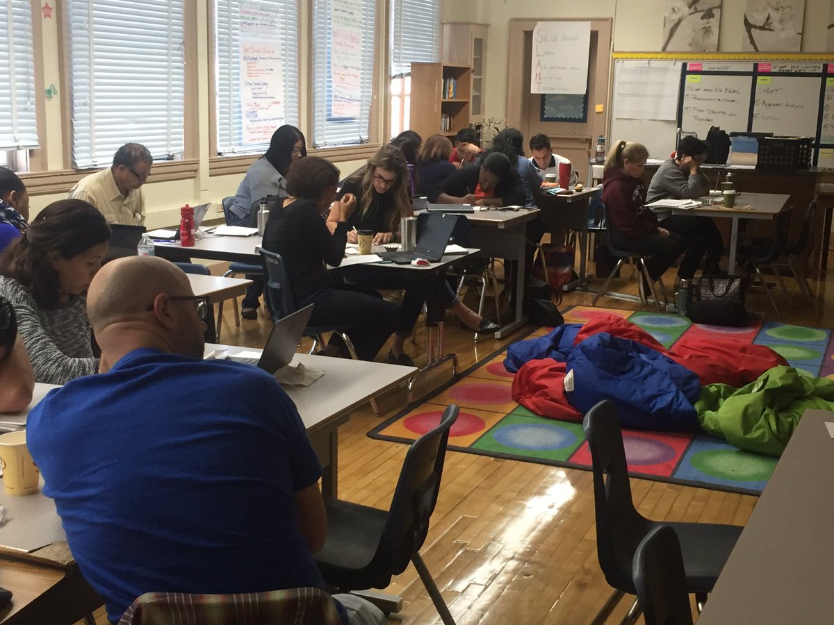 <a href="/PasadenaUnified/">Pasadena Unified School District</a> HS ELA teachers engage in prof. reading &amp; learn from colleagues!!#HSCollaborationDay <a href="/Hchanhill/">Helen Chan Hill</a> <a href="/bmcdonald6/">Brian McDonald</a> <a href="/4MarisaS/">Marisa Sarian</a>