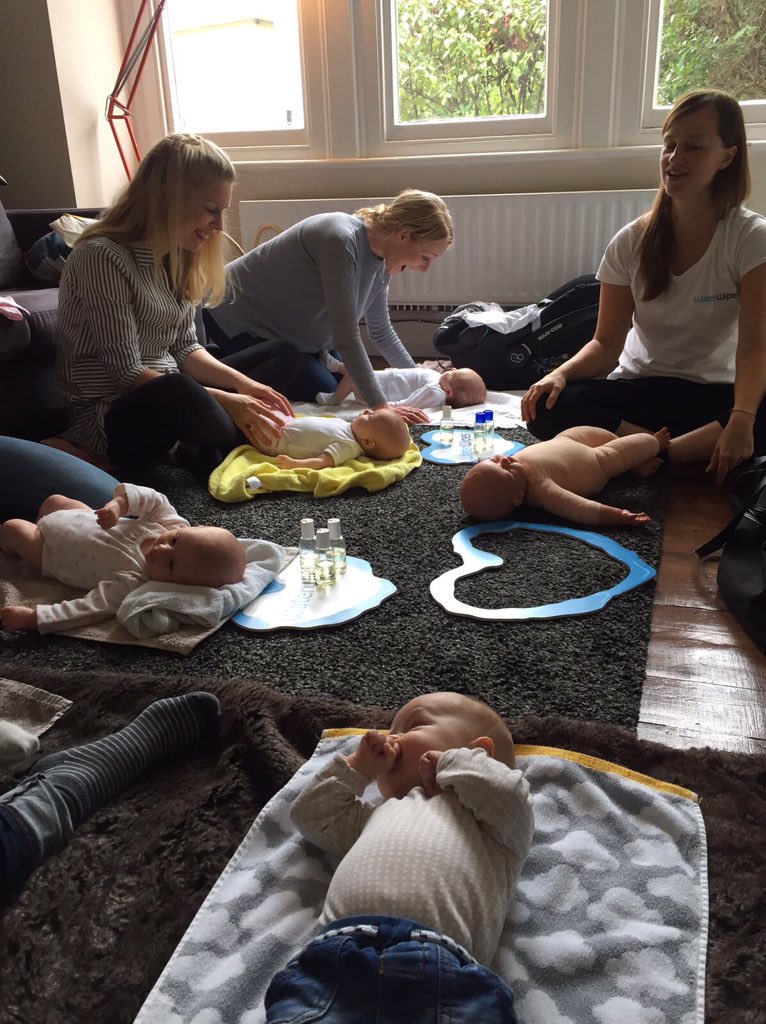 Binksie's tweet image. One happy wind-free baby. One happy mama. Thanks to @WaterWipes #purelove massage for helping rid the dreaded wind