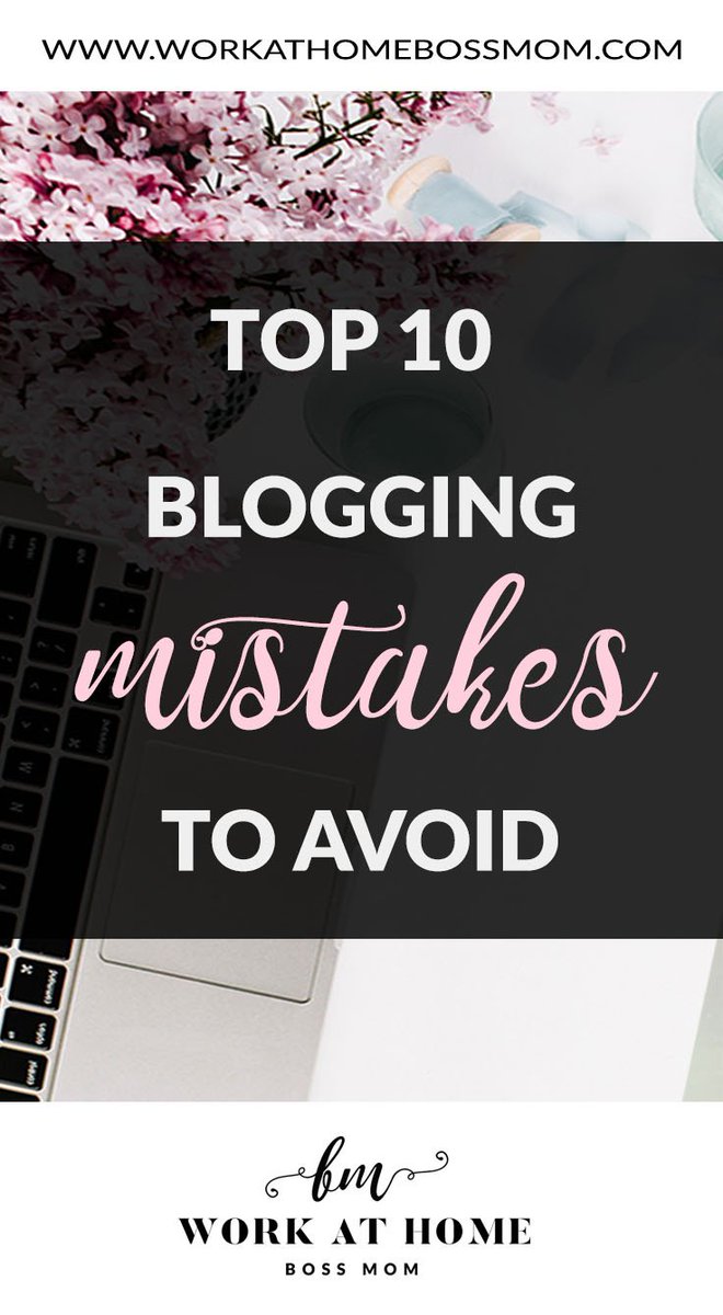 WorkAtHomeBossM's tweet image. The Top 10 Blogging Mistakes to Avoid! #bloggingmistakes #workathomemom
workathomebossmom.com/blogging-mista…