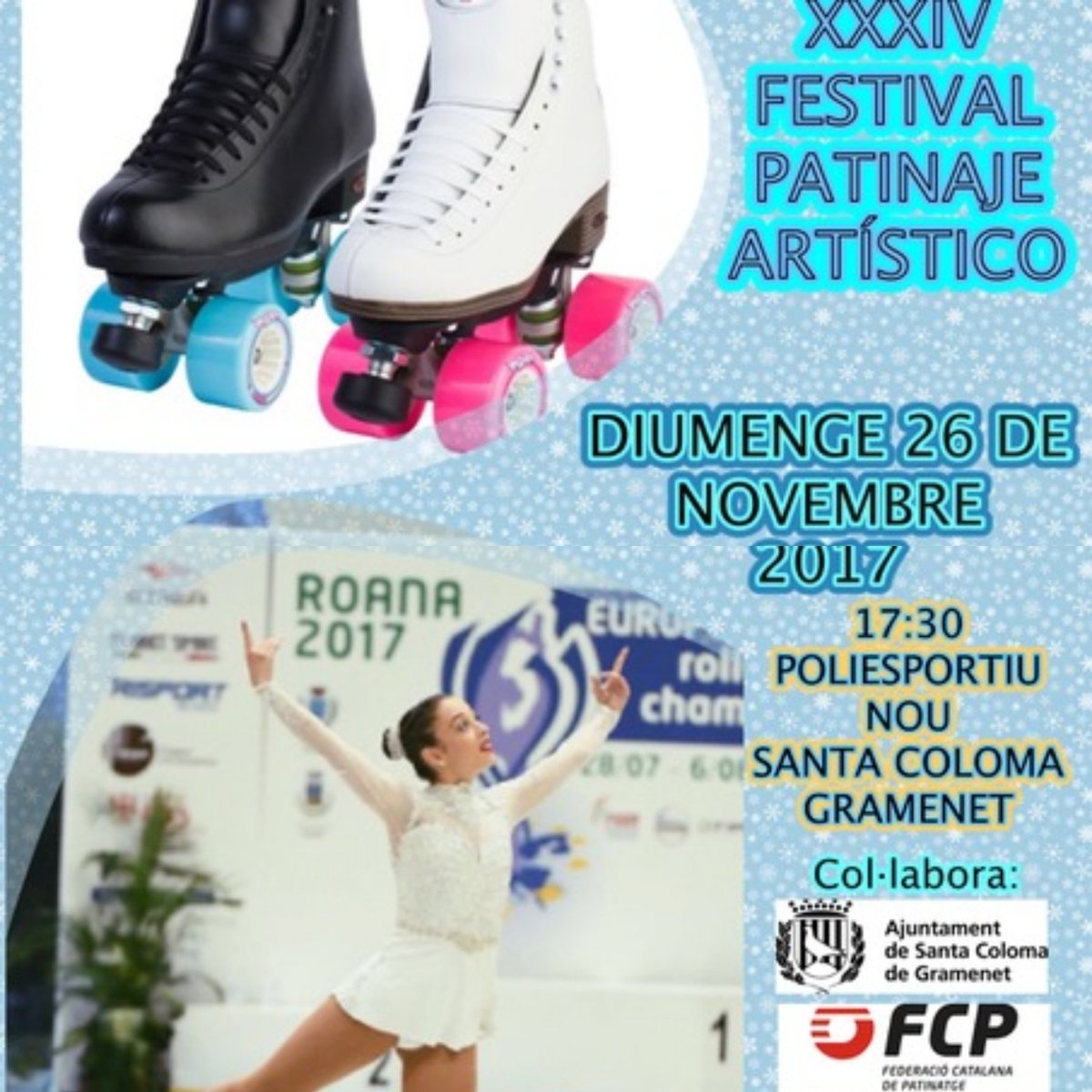patigramenet's tweet photo. Cartell del Festival 2017!!! #CPG #Festival #sobrerodes 26/11/2017 📍Poliesportiu Nou https://t.co/lSKh8ONYMg