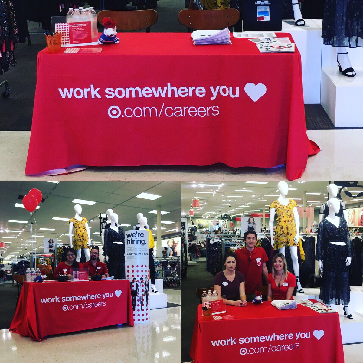 National Hiring Event! We're getting this party started! 🔥🎯🥁 #NationalHiringEvent #Targetwins #HowManyCanWeHire