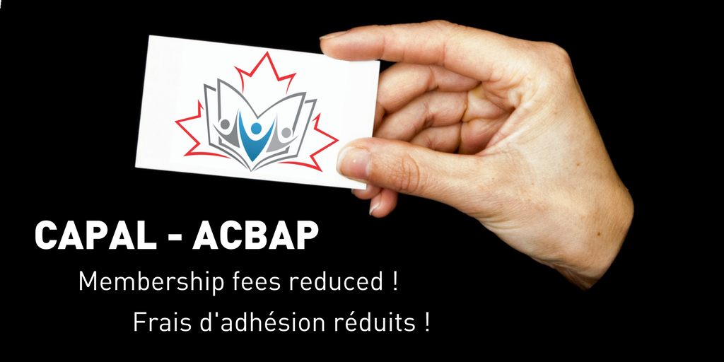 CAPALStudents's tweet photo. Students! Want to join CAPAL-ACBAP? Reduced membership fees of only $10 until October 31st. https://t.co/PdEXgQSomo https://t.co/5KCSGPf2M0