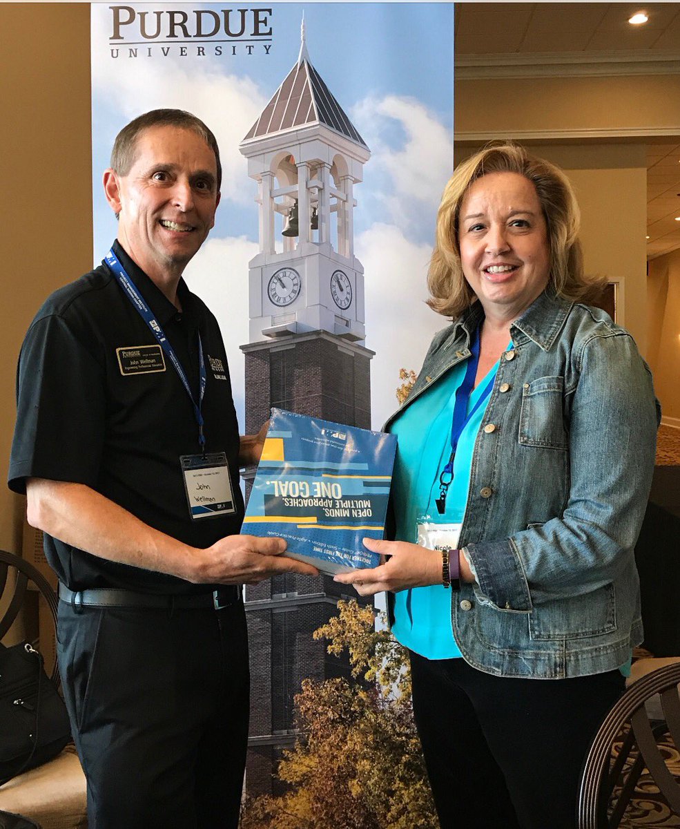 BoilerUpJohn's tweet photo. Congratulations to Nicole Corder the winner of Purdue's raffle item, "PMBOK Guide," 6th ed. at #PDD2017! https://t.co/Xytm2KwPm5