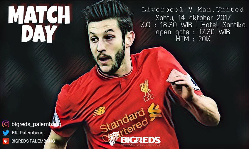 ComOn Reds, Lets Guyuuubb ramaikan NOBAR Liverpool Vs MU di HOTEL SANTIKA (RADIAL).
Htm murah kok cuma 20K
#budayakannobar 
#nonobarnoparty