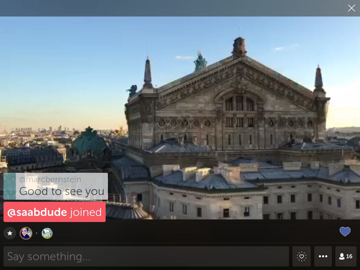 WheelchairScope's tweet photo. .@ChantalTV on #Periscope: Paris #sunset join me on the roof! https://t.co/ae7cum07ul https://t.co/s2VIAVFix5