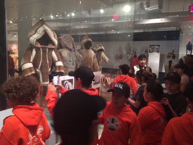 khanvalkhan's tweet photo. Great morning at the ROM learning about Indigenous culture. Thanks J’net. #romlearning #northernexchange #mimico https://t.co/x1xxb5OQDd