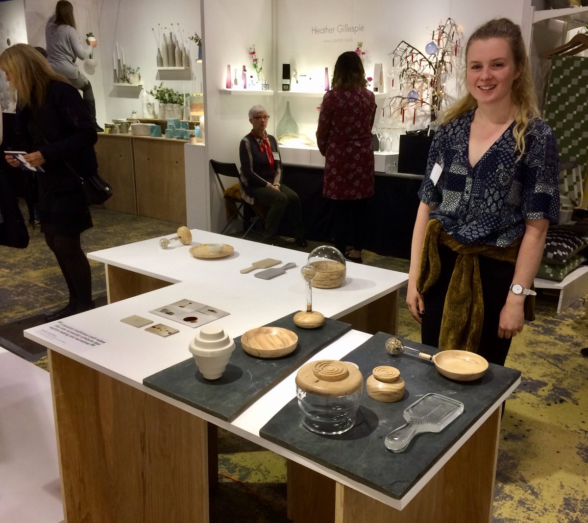 sblakeyceramics's tweet photo. Great to see @3DDesignMMU 2017 grads @McrSchArt @margedelinowain &amp; Jemma Twigg already showing at @GNCCF congrats to both https://t.co/fzaTu0jrs7