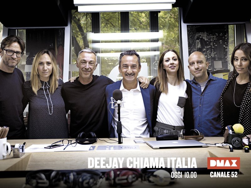 dmaxitalia (@dmaxitalia) on Twitter photo Tra un’ora Linus e <a href="/NicoSavi/">Nicola Savino</a> tornano in onda sulle frequenze di #DMAX con <a href="/DjChiamaItalia/">Deejay chiama Italia</a>! Tra un’ora Linus e <a href="/NicoSavi/">Nicola Savino</a> tornano in onda sulle frequenze di #DMAX con <a href="/DjChiamaItalia/">Deejay chiama Italia</a>!