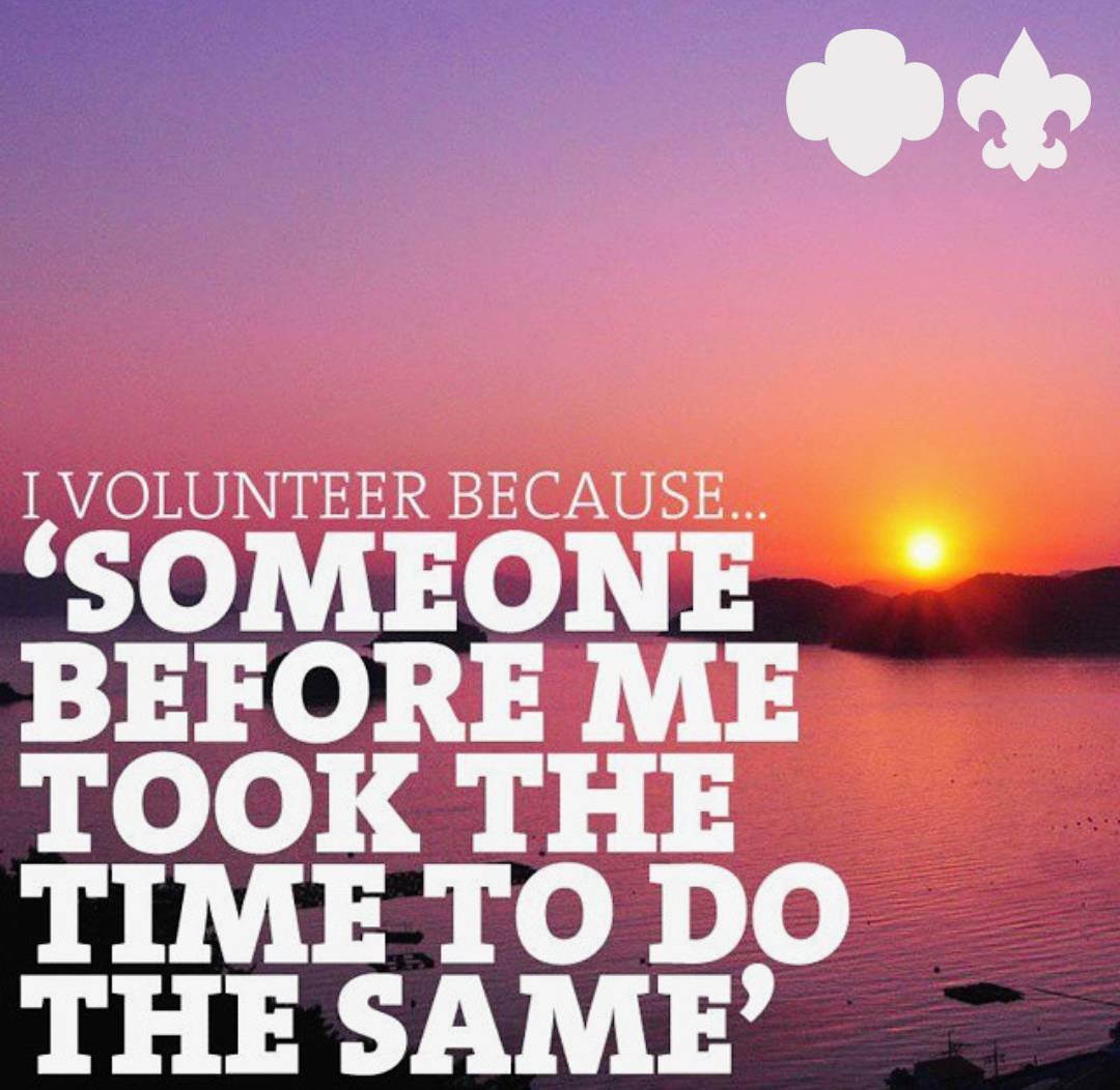 LexSteebear's tweet photo. At the end of the day, no one can join anywhere if there is no one to lead them #GirlScouts #GSUSA #BoyScouts  #BSA #ScoutLife #IVolunteer https://t.co/102NFKib5z