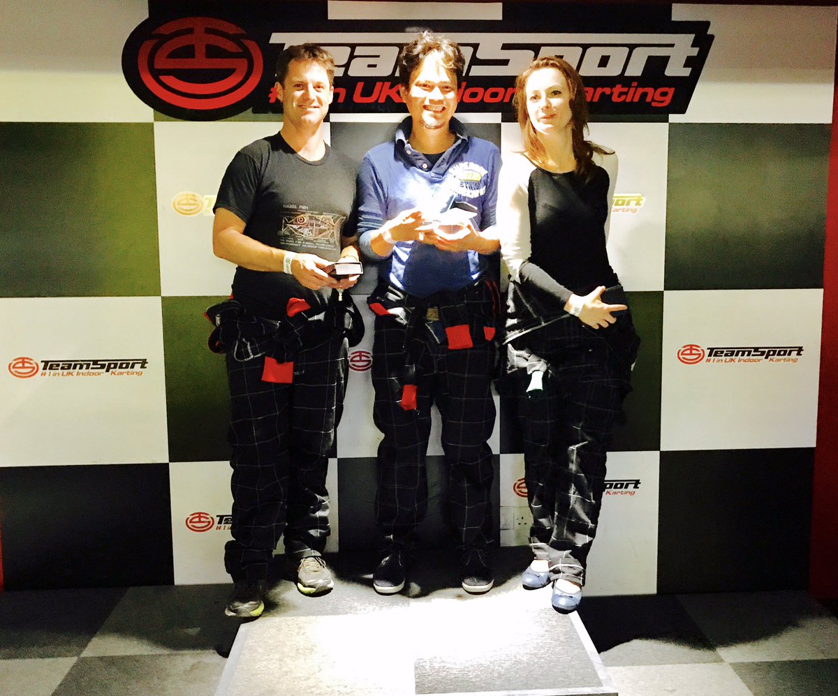belmamotes1's tweet photo. The winners @karting #screening #admin #endoscopy #stmarks #CMH #ealinghosp https://t.co/2hYjO4mmiZ