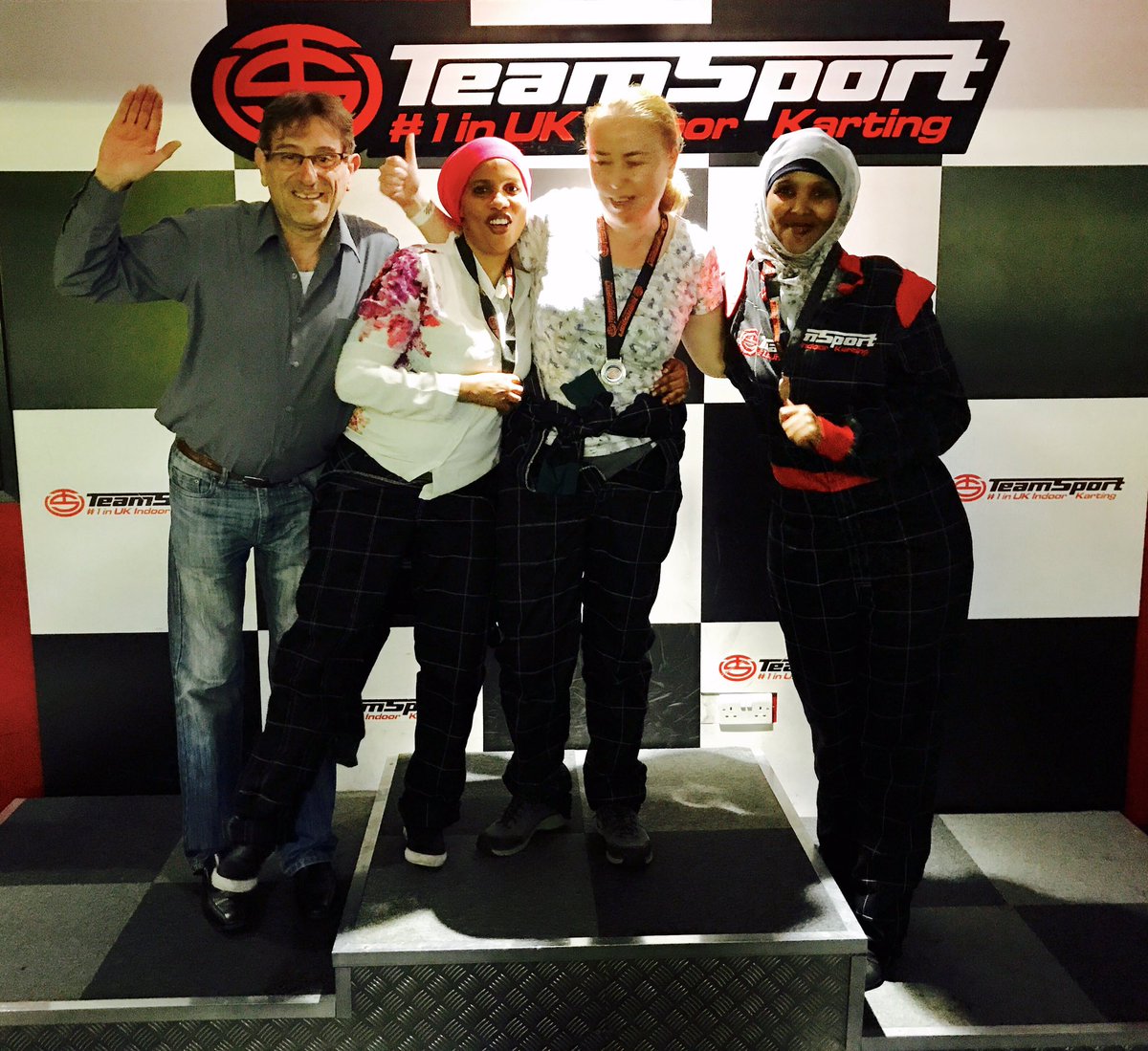belmamotes1's tweet photo. The winners @karting #screening #admin #endoscopy #stmarks #CMH #ealinghosp https://t.co/2hYjO4mmiZ