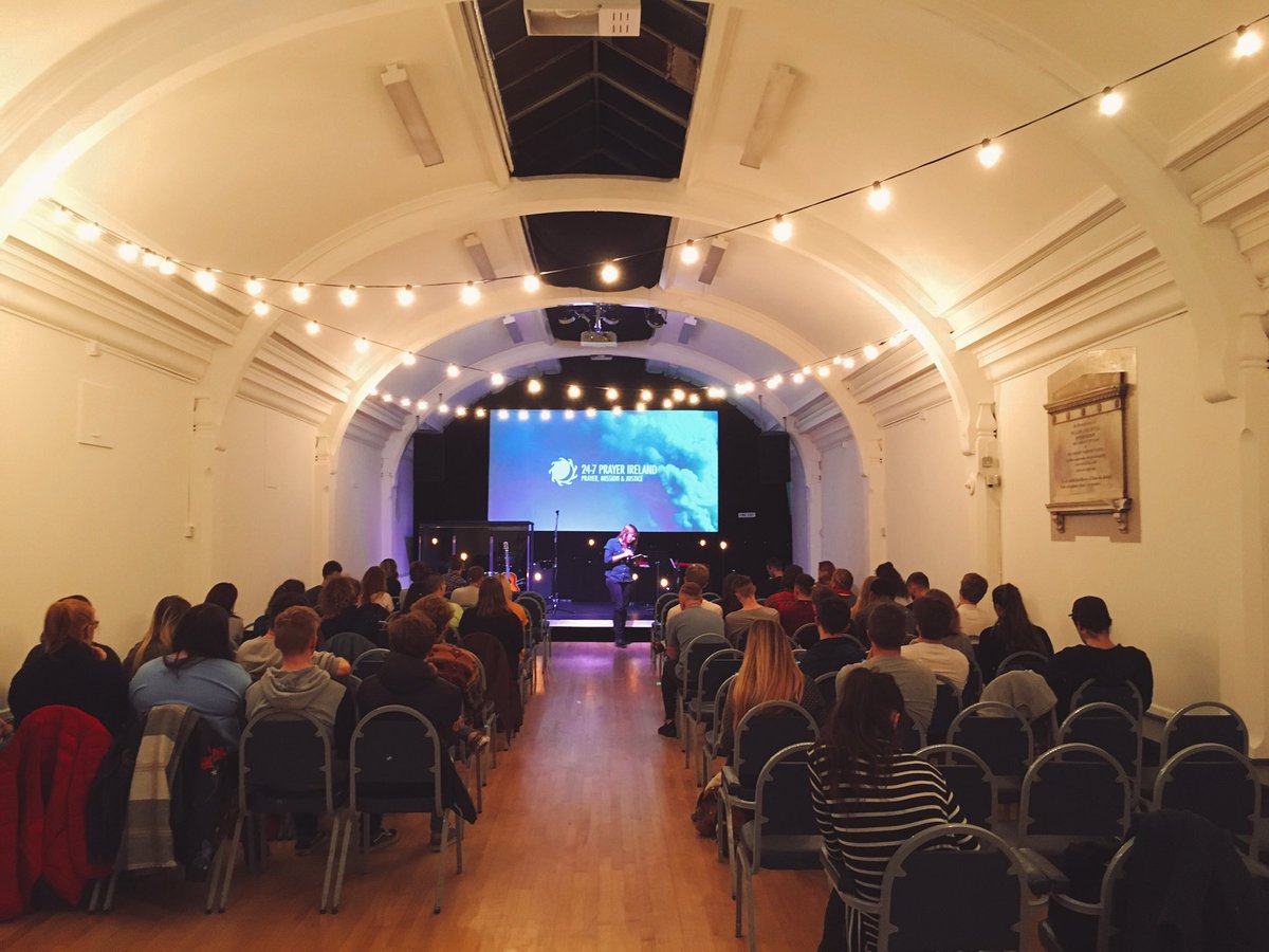247prayireland's tweet photo. So encouraged after gathering with some amazing students &amp; young adults last night @rehopebelfast to pray, worship and share stories! https://t.co/3jdXR7t0qb