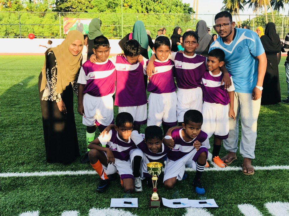 KGS145's tweet photo. Inter House Sub-Junior Handball &amp;Futsal Tournament CLOSING CEREMONY @EducationMV @aishathshiham https://t.co/ccj7BtcUvR