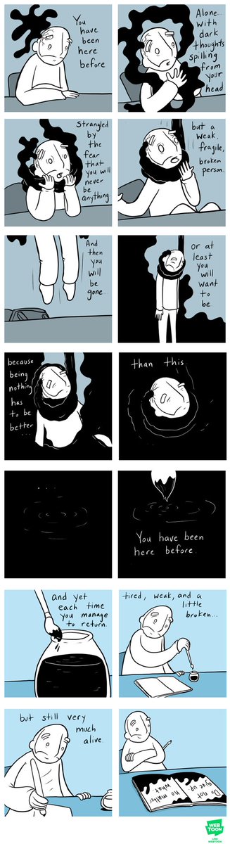 Lunarbaboon's tweet photo. New comic about remembering on Webtoons. https://t.co/plg7o5IniX https://t.co/jc3F9kmDnj