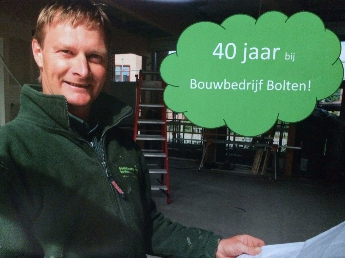 Feestje voor Niek Bakker!
Trots op onze vakman!