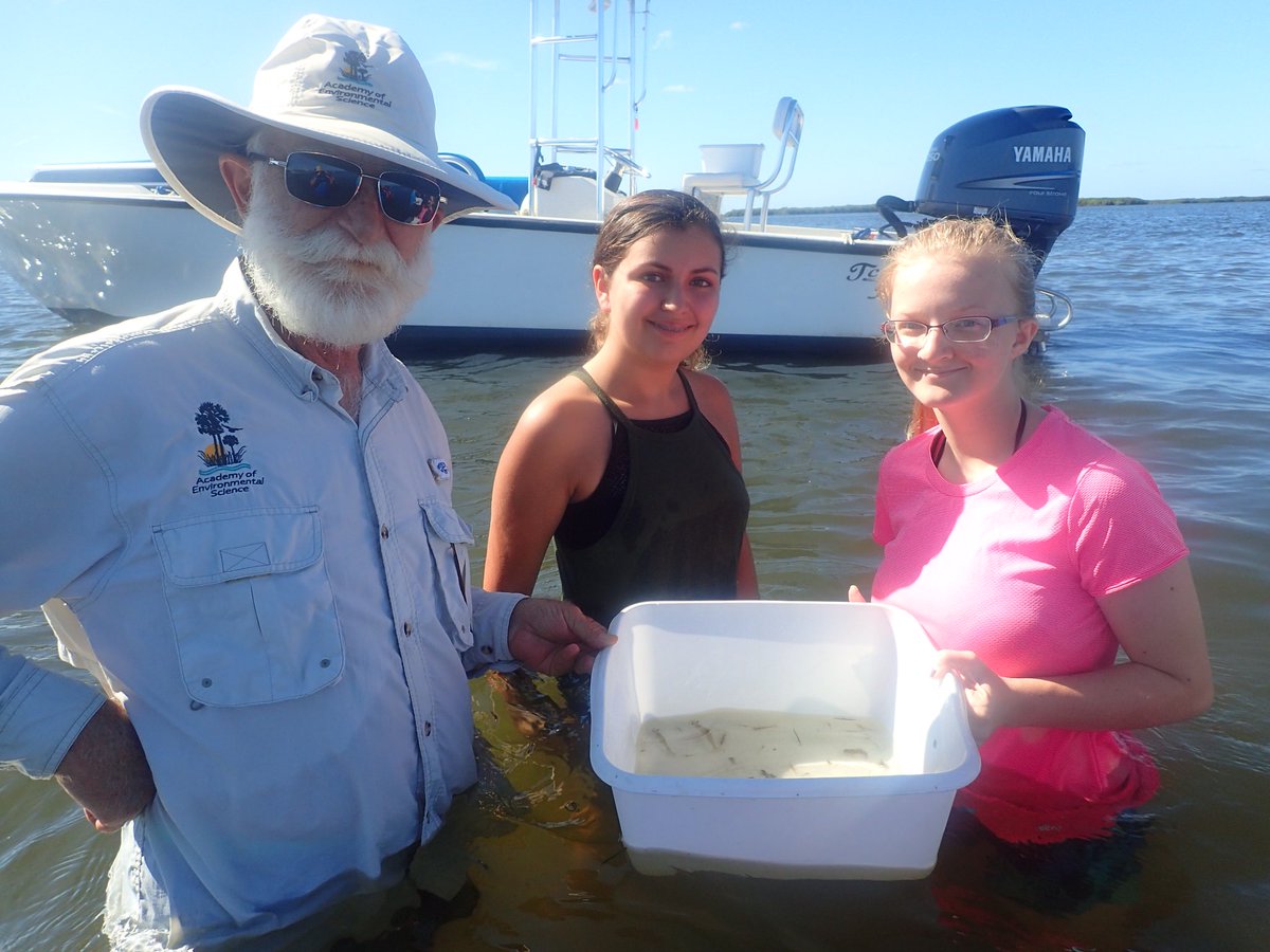 Hangin with Mr. Cooper!! Identifying species from one of the most diverse ecosystems on 🌏!!! #aeslife