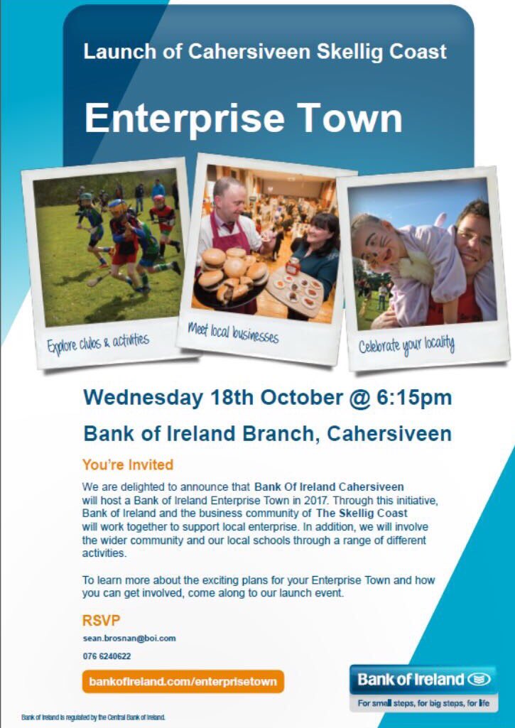 cahersiveentown's tweet photo. #bankofireland #skelligcoast #skelligcoastbusinesses  @cahersiveentown  @failteireland_intmedia @cahersiveen_tidy_towns @cahersiveentraders https://t.co/XITATMgE1z