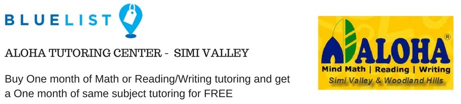 GetBlueList's tweet photo. #GetBlueList &amp; save at  Aloha Tutoring Center Simi Valley. Learn #Math #Reading the fun way https://t.co/mZ6pjma1T0 https://t.co/dmUuc7bqeF