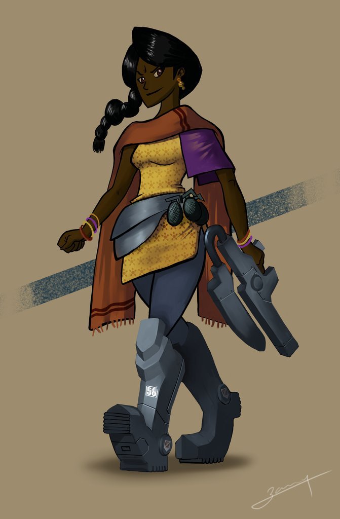 zammydraws's tweet photo. Hey folks, I'm Zammy. Illustrator and animator from India. Grew up in the UAE. Have a look at my stuff #southasianartists https://t.co/A2Q3QhUy61