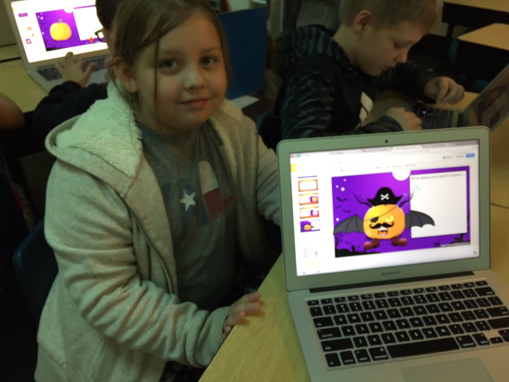 KJCushman3's tweet image. Google slides Build a Jack O Lantern #GLCSryan #Googlefun
