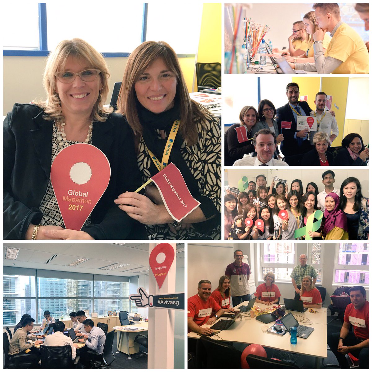 avivaplc's tweet photo. Thanks to our #AvivaMapathon #digital volunteers for their work supporting unmapped communities this week @TheMissingMaps @BritishRedCross https://t.co/vlDbZpHmsh