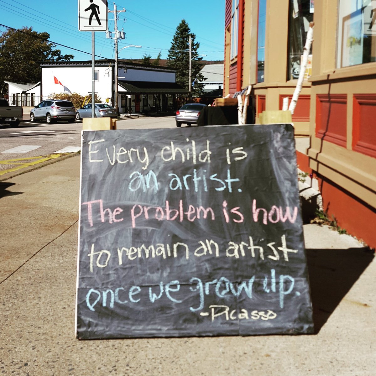 roundhillstudio's tweet image. Your weekly words if wisdom...thanks Picasso! #inspirarion #artforlife #art #artquotes #picasso #artgallery #annapolisroyal