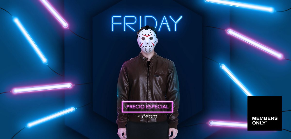 MembersOnly_MX's tweet photo. SOLO POR HOY #Viernes13 compra en https://t.co/QD22k7EJR5 una #MembersOnly por solo $650 #FelizFinde https://t.co/JRdFAERJPI