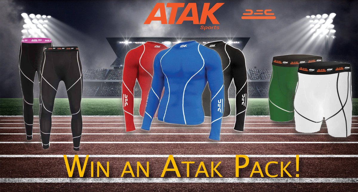 The winter season has definitely arrived, so prepare yourself with some Atak sports compression wear 😁 RT+ Follow for a chance to WIN some!