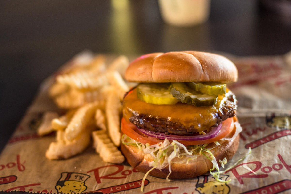 Come try out our lunch at The Roof! Tons of delicious menu items and food specials to choose from. Happy Hour starts at 2pm!