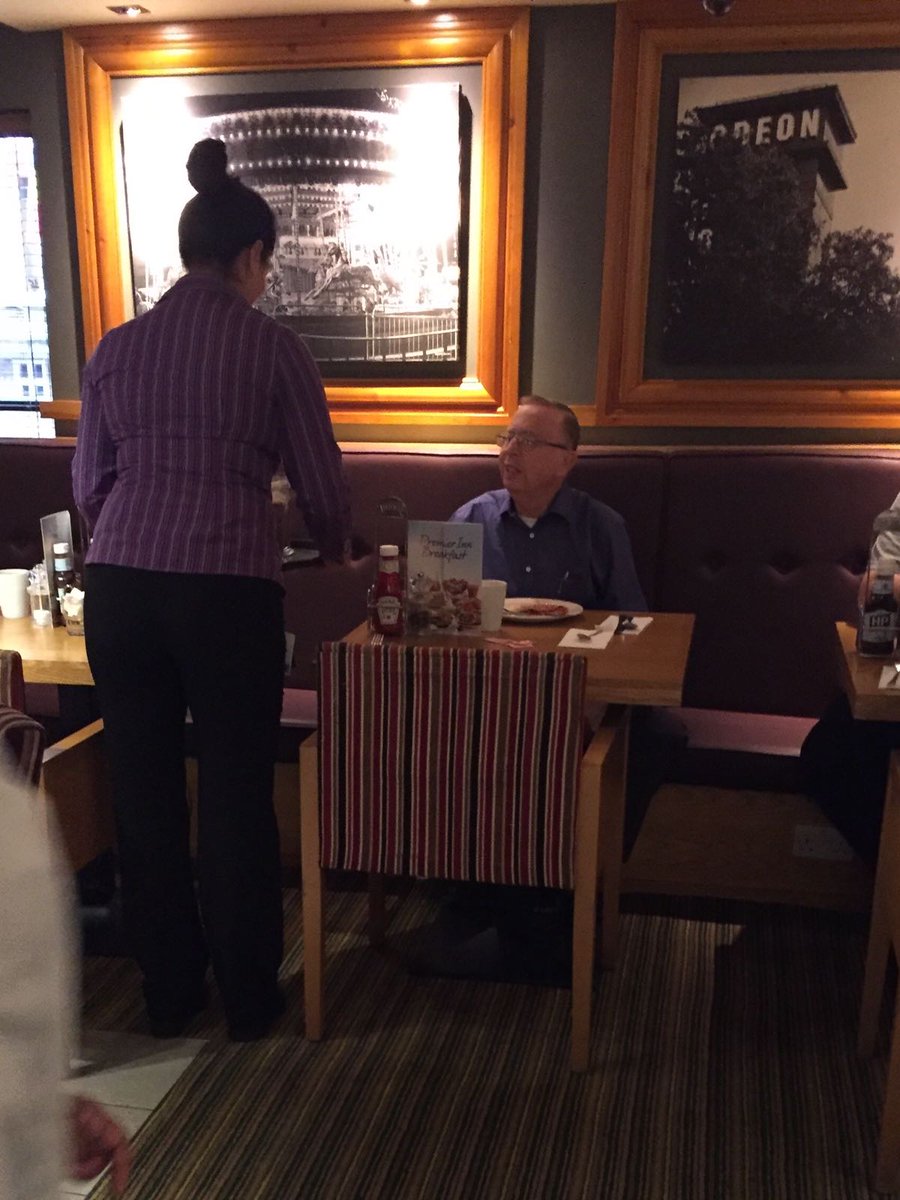 Our Nico delivering freshly baked croissants and hot chocolates to our guests #bbf #teamleicestersquare @l@R4chelMcKeeman <a href="/LAhMostloved/">LAhMostloved</a>