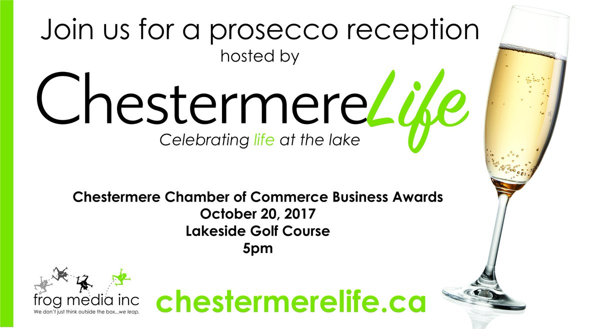 ChestermereInfo's tweet photo. Last day to get tickets!

Chestermere Chamber of Commerce 2017 Business Awards
 
https://t.co/9g7BHK7AHi https://t.co/vLpC0iV8vH