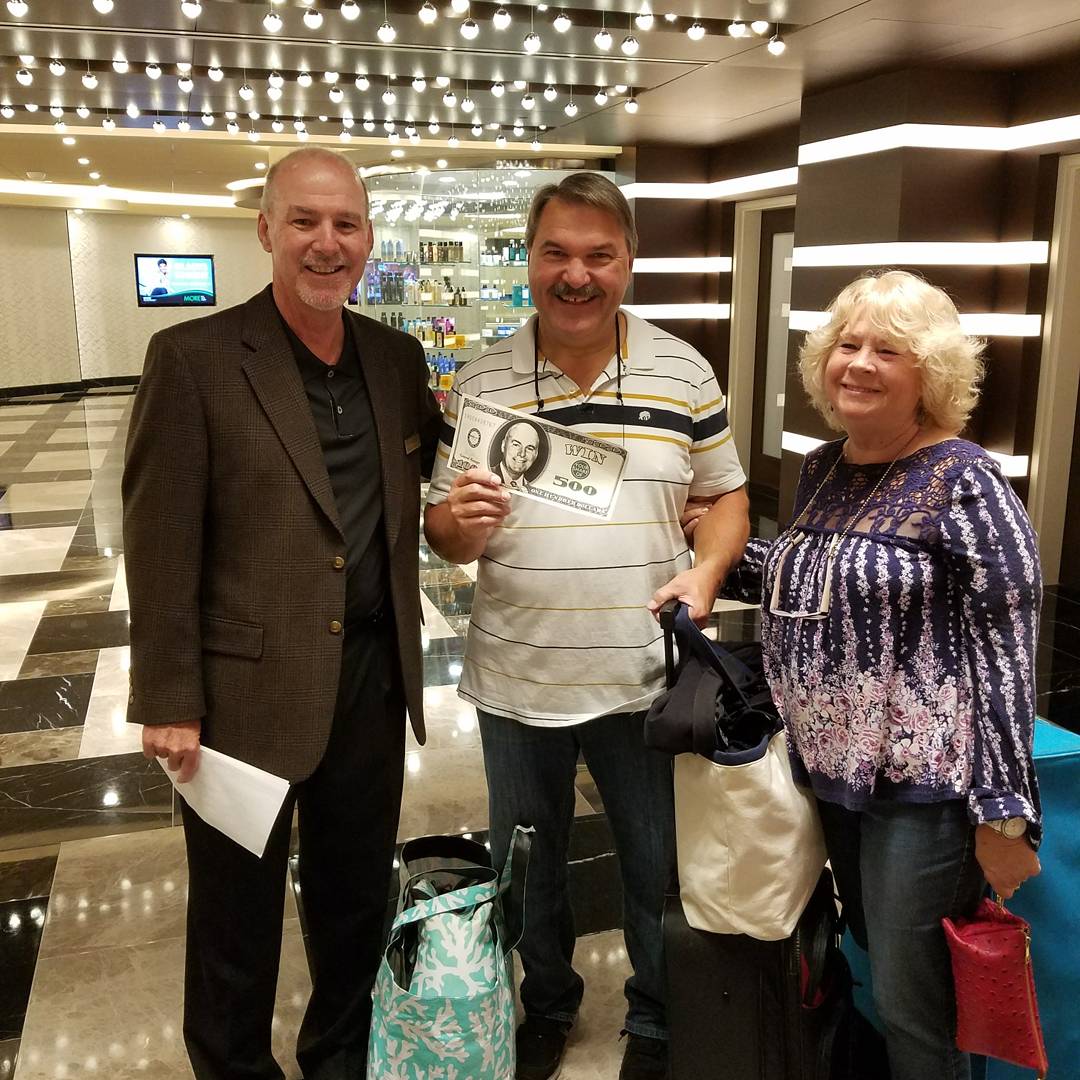 TropicanaAC's tweet photo. GM Steve Callender brings #MORELuck on Friday the 13th by awarding random patrons $100 in cash!
21+. Gambling Problem? Call 1-800-GAMBLER https://t.co/21IwkWiYdF