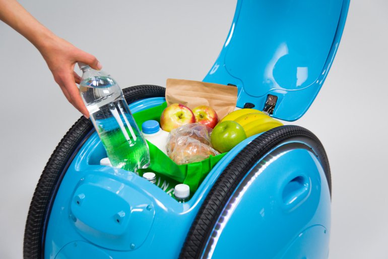 TEDTalks's tweet photo. This small wheeled robot can follow you around and carry your stuff: https://t.co/cZtC242sEU https://t.co/Iby4ECNohc