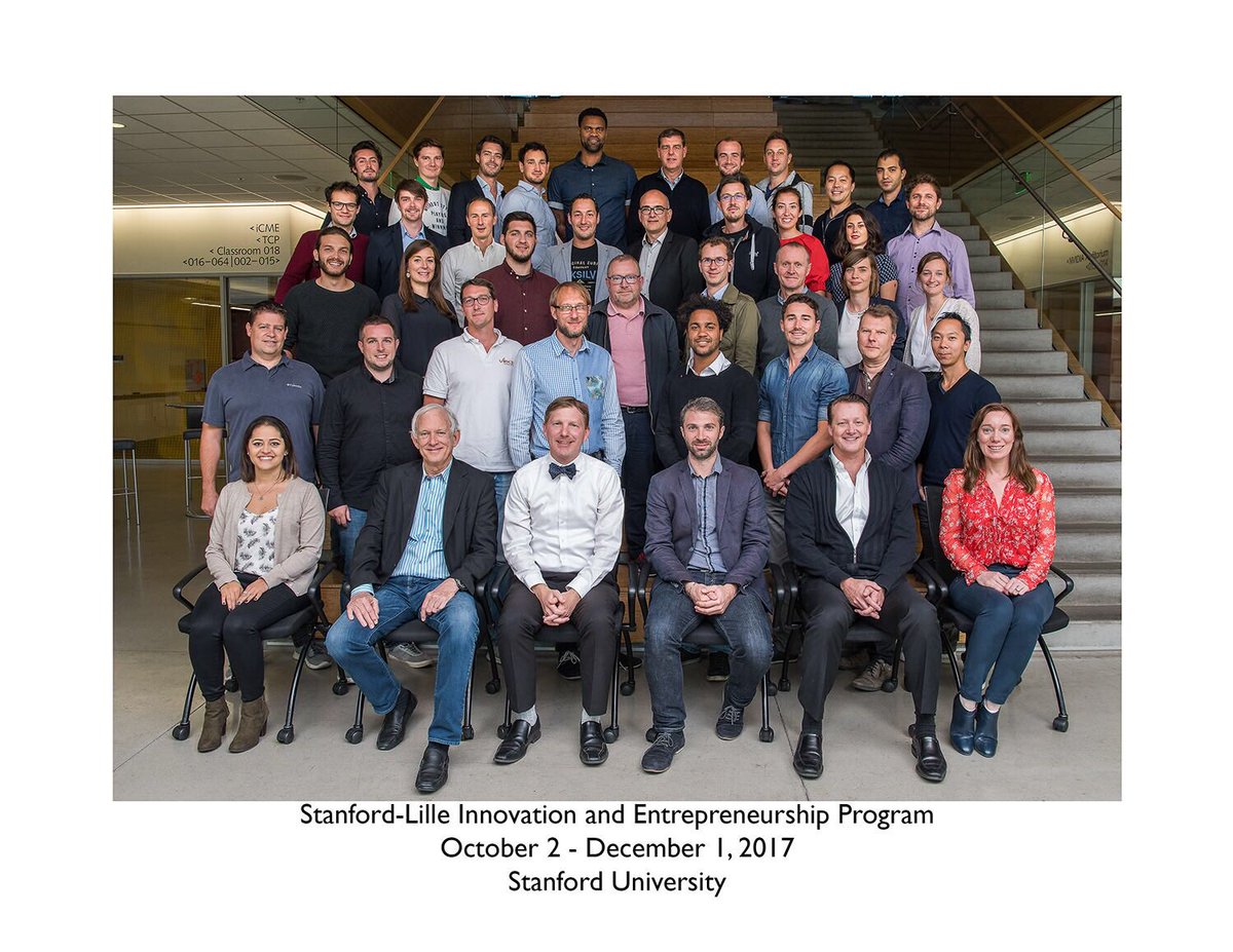 #Formation Promo 2017 🚀Stanford-Lille #innovation #Entrepreneurship Program👇1rst work US week Stay tuned w2 <a href="/euratechnologie/">EuraTechnologies</a> 👉#graduation 🎓