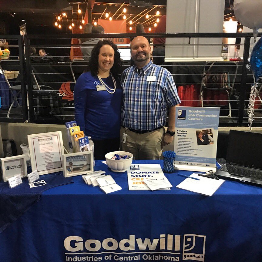 okgoodwill's tweet photo. Recruitment is ready to help you apply onsite!
Stop by the Chevy Event Center today. #ApplyNow #NowHiring #JobFair #okgoodwill #jobs https://t.co/GkdRycbYte