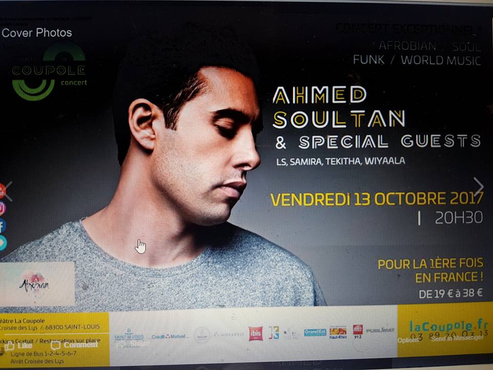 Wiyaala's tweet photo. Sound check DONE!! Show starts 8.30pm Tonight #TheatreLaCoupole Saint-Louis, #France @SoultanAhmed + Friends 🎸🔥😀 https://t.co/3783iu4Hqv